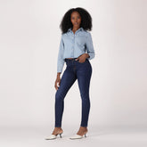 Dark Indigo Worn In