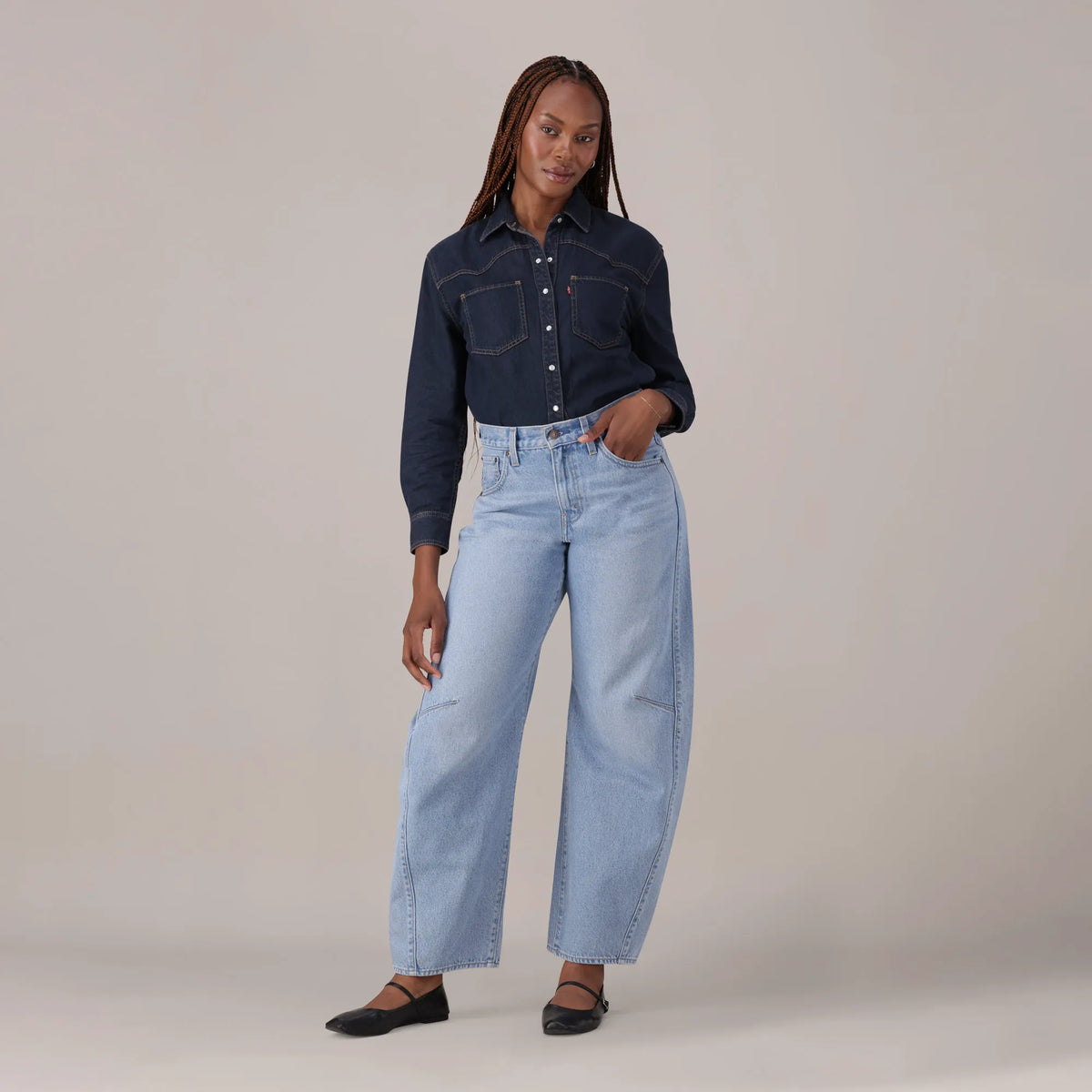 Med Indigo - Worn In