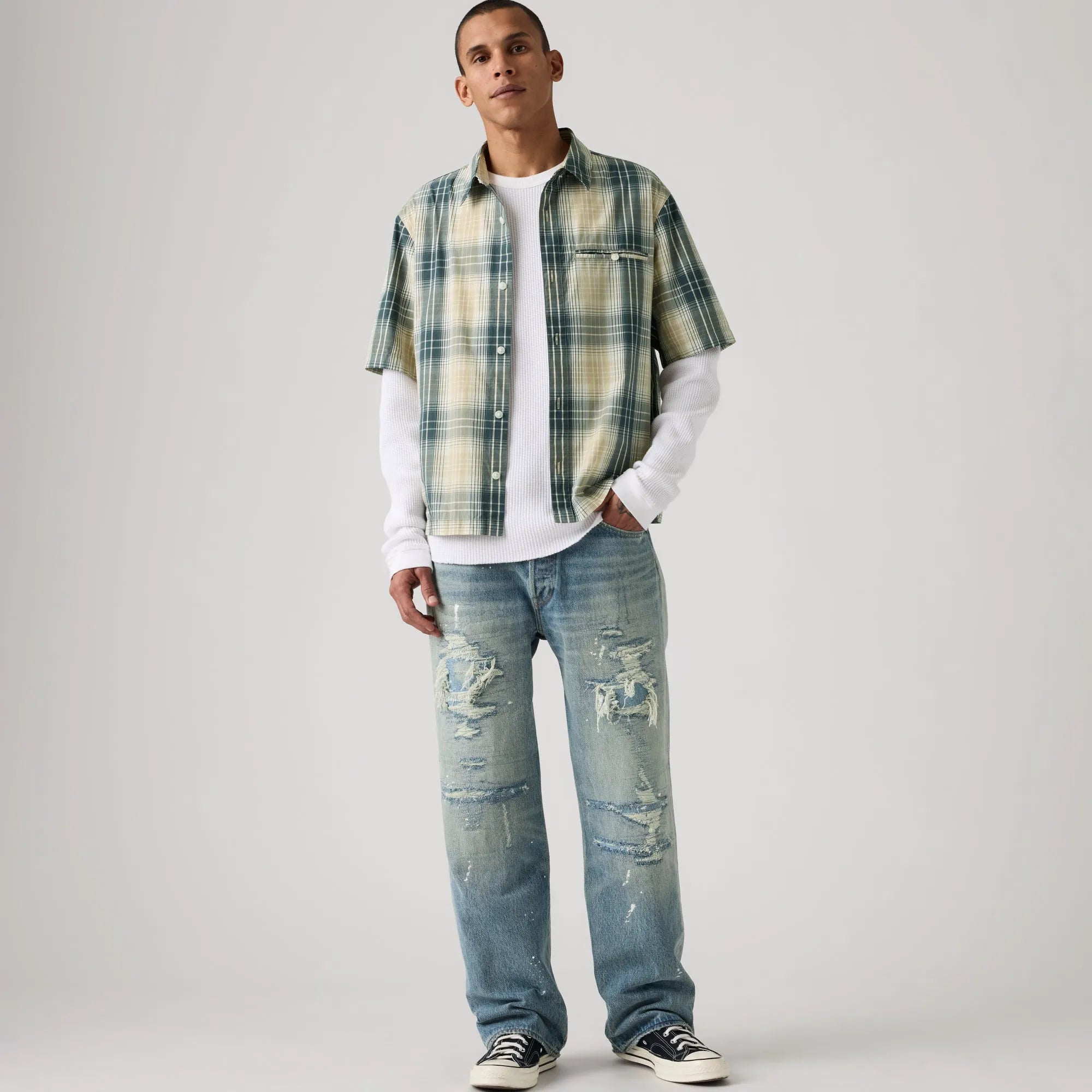Med Indigo - Worn In