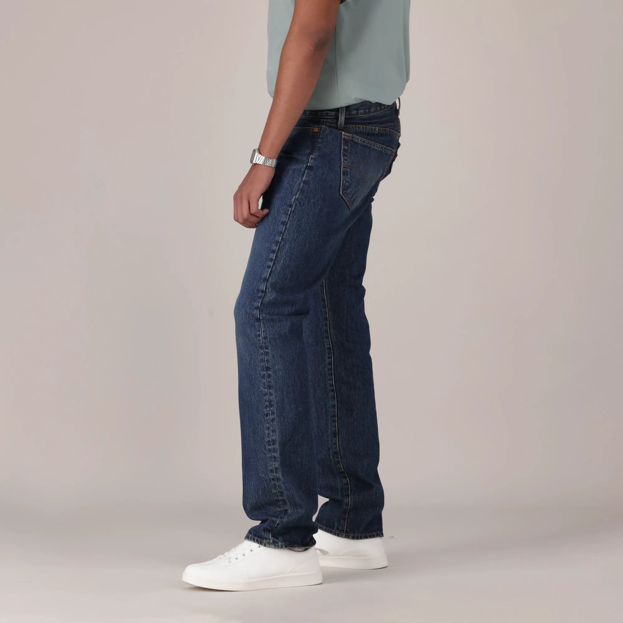 Med Indigo - Worn In