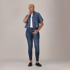 Med Indigo - Worn In