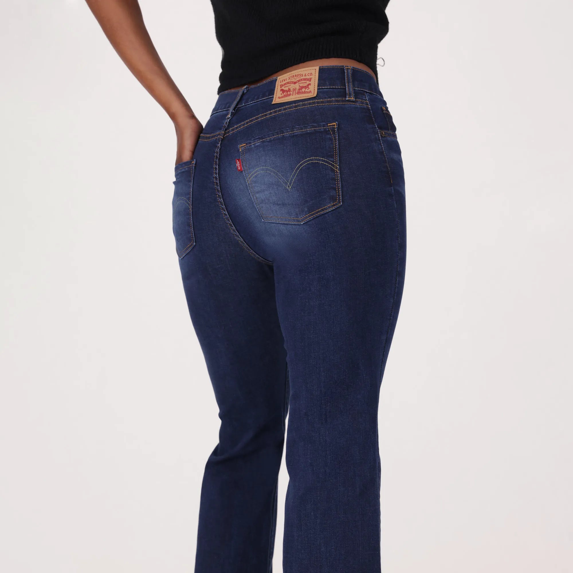 Dark Indigo Worn In