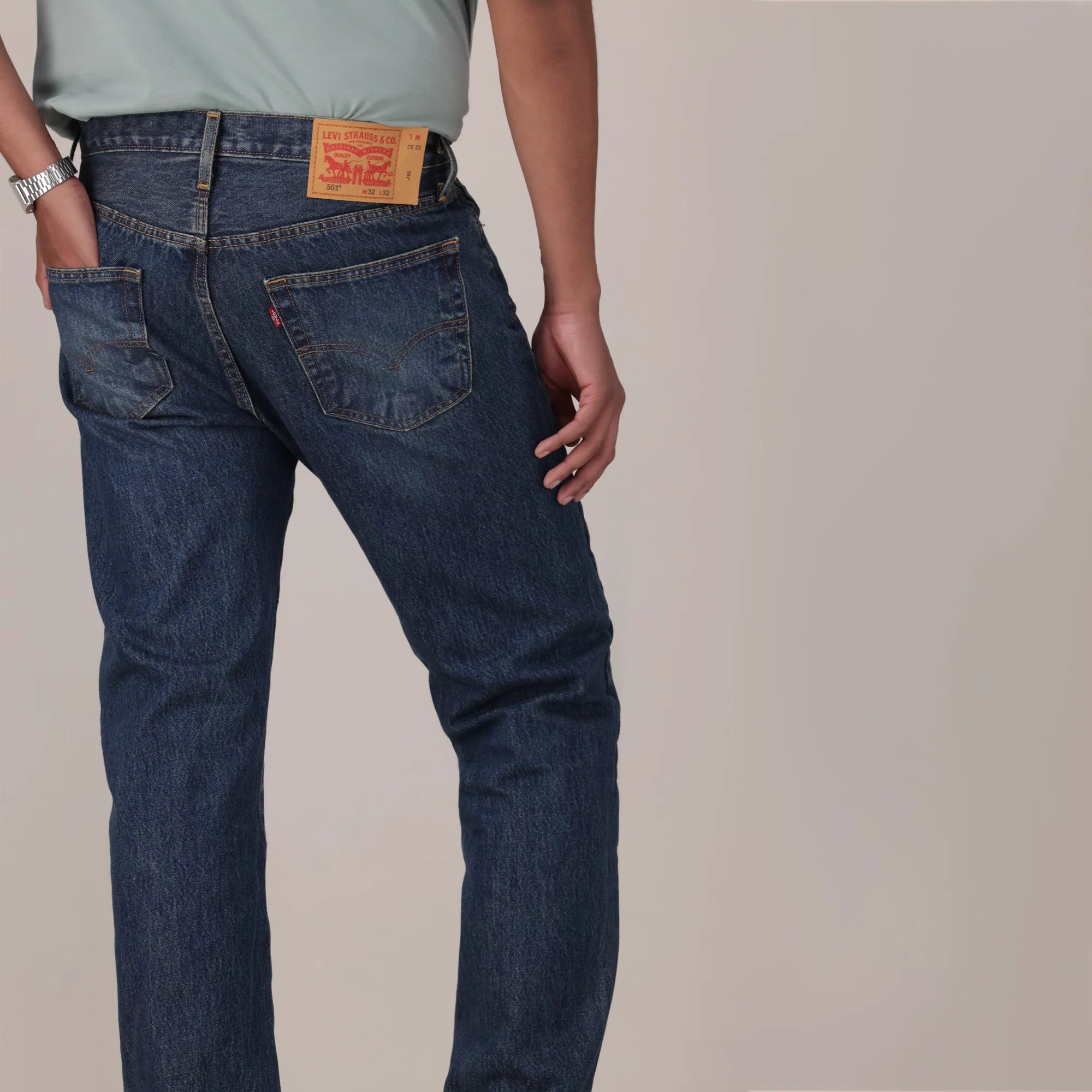 Med Indigo - Worn In
