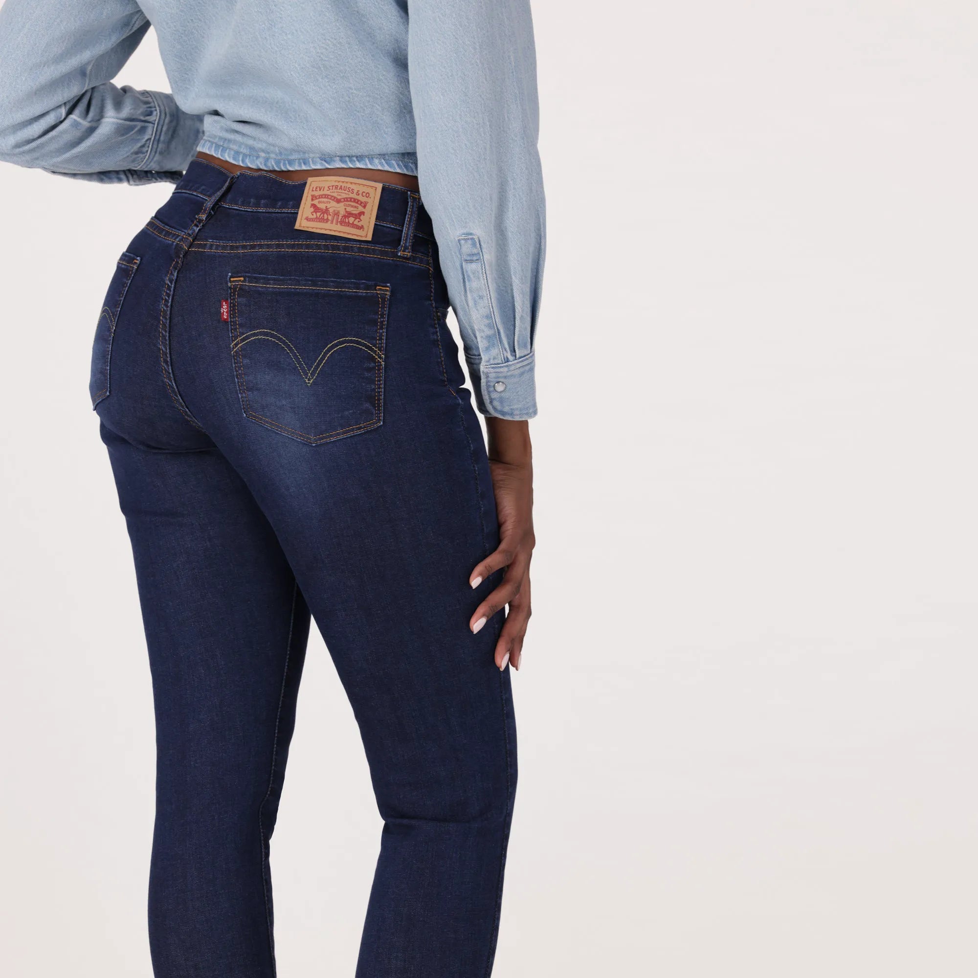 Dark Indigo Worn In