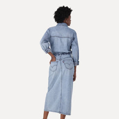 Med Indigo - Worn In