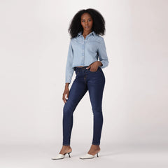 Dark Indigo Worn In