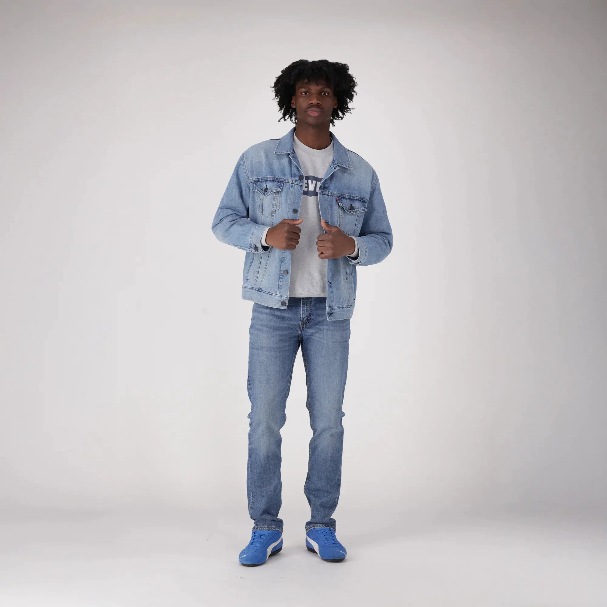 Med Indigo - Worn In
