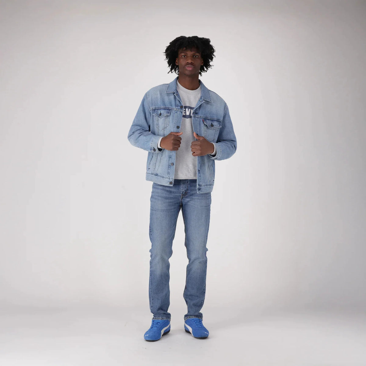 Med Indigo - Worn In