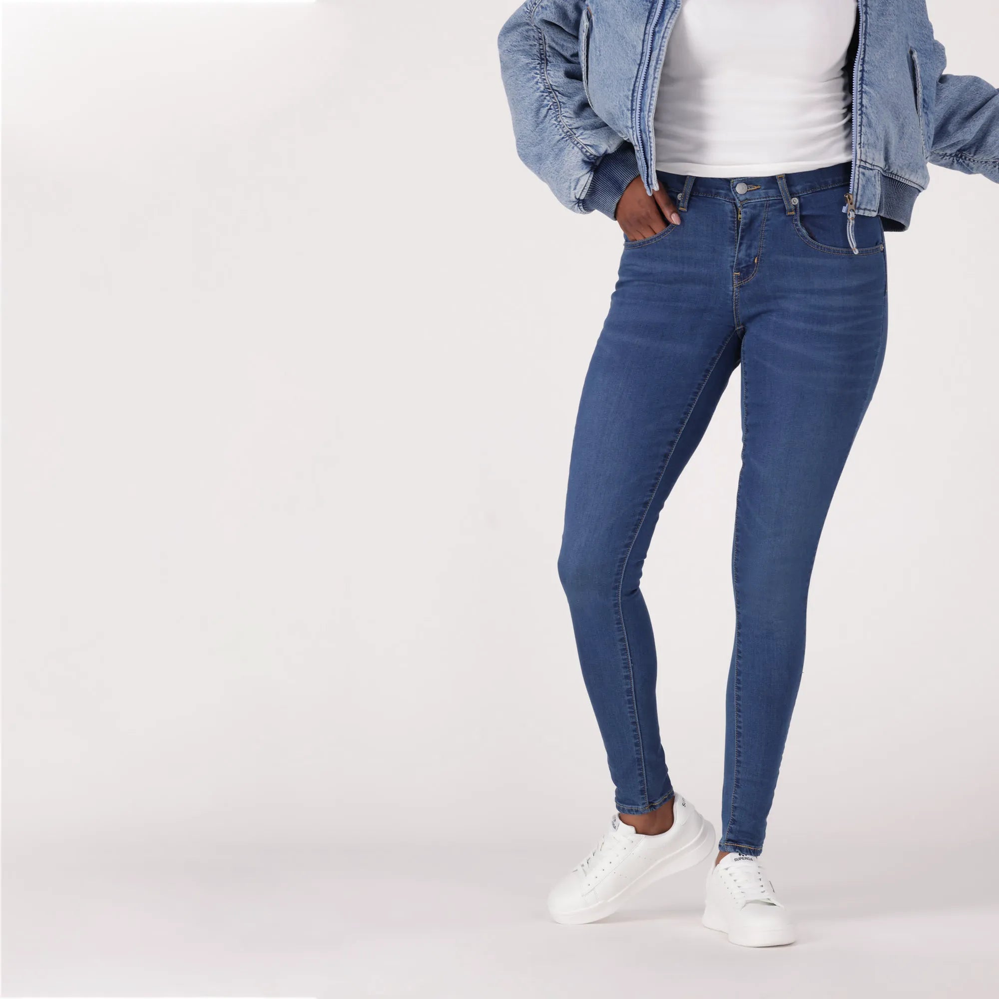 Dark Indigo Worn In