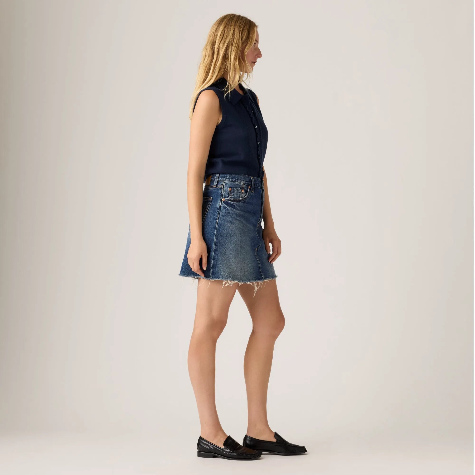 Dark Indigo Worn In