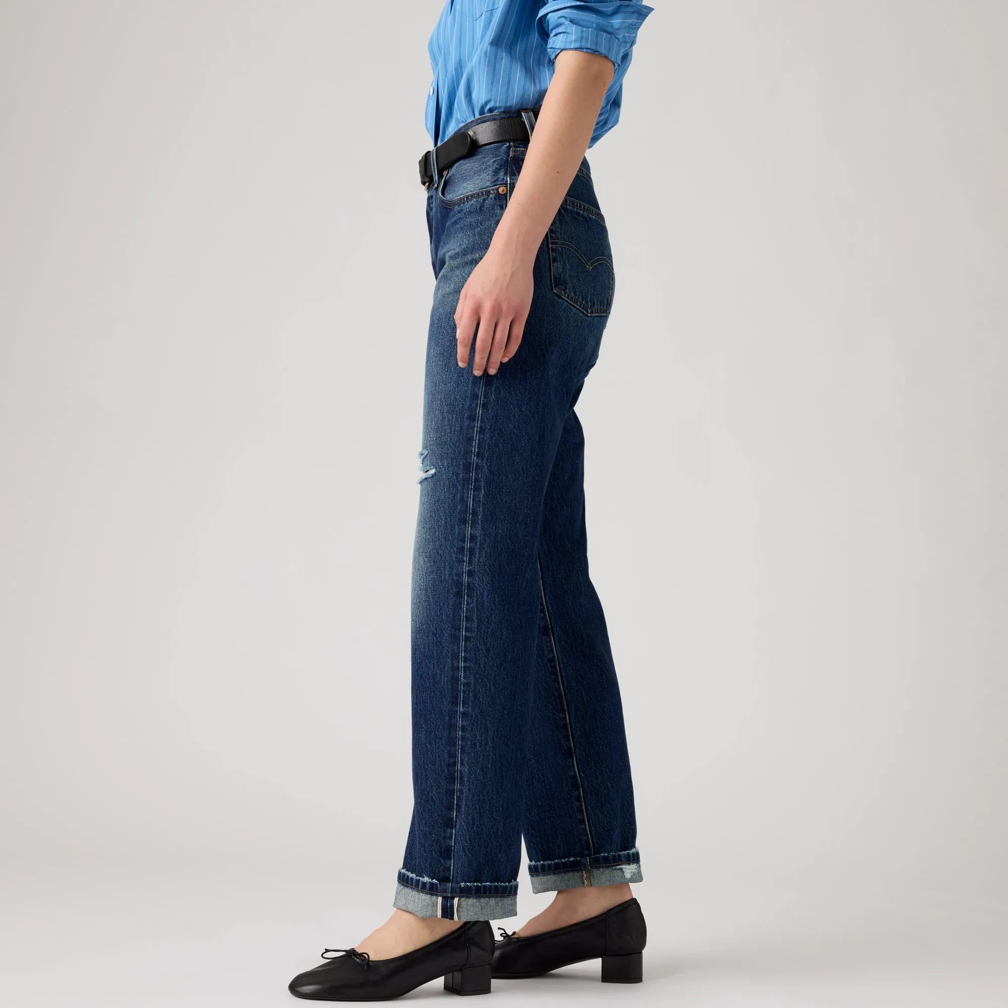 Med Indigo - Worn In