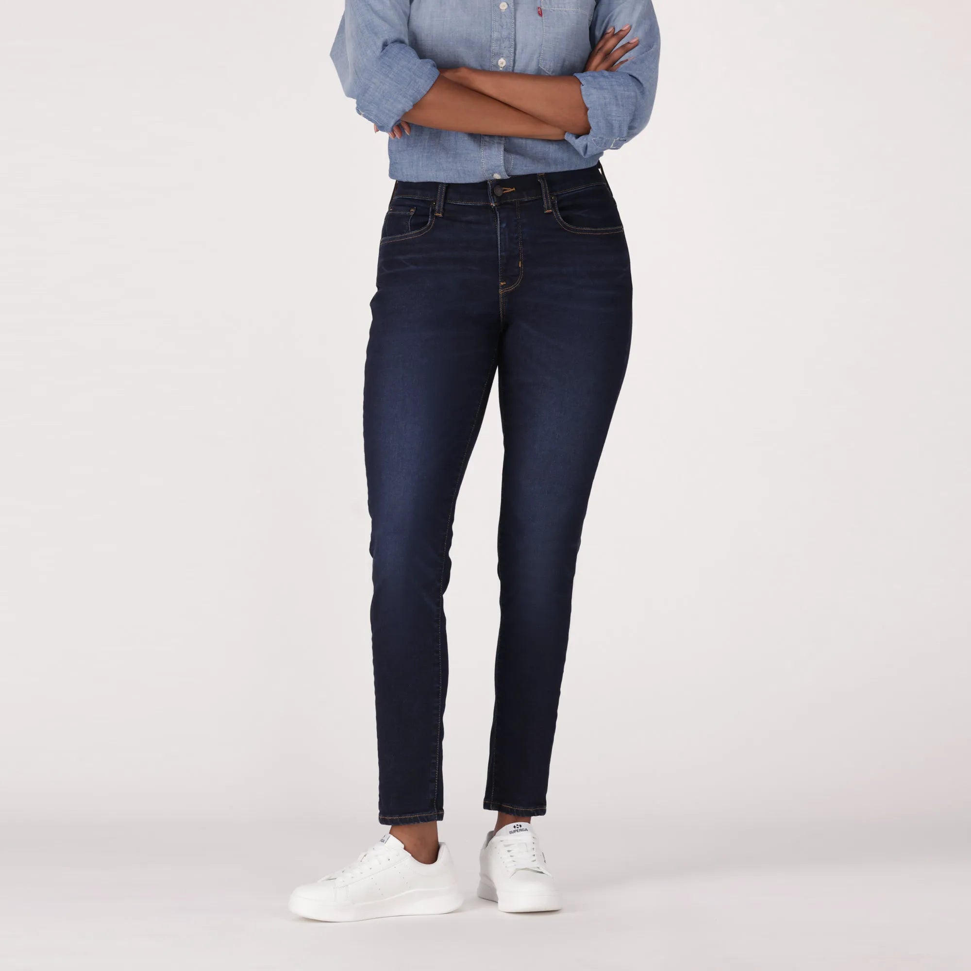Dark Indigo Worn In