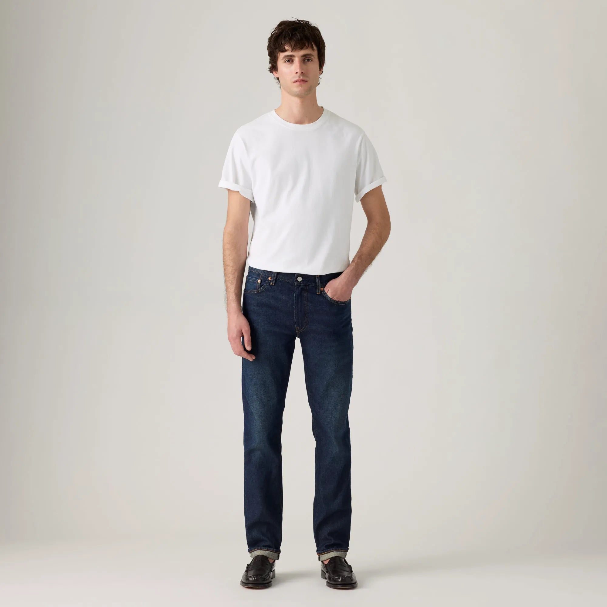 Dark Indigo Worn In
