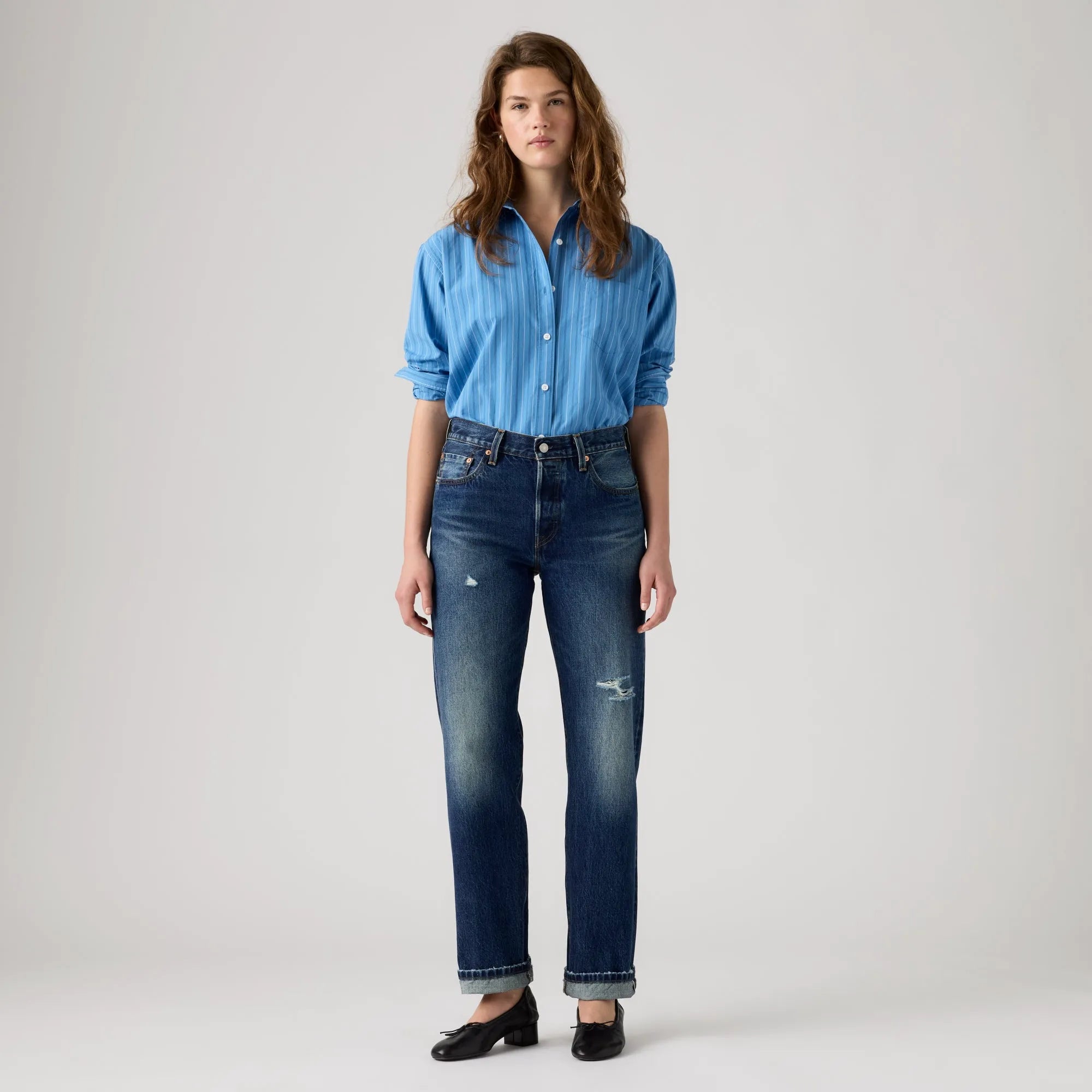 Med Indigo - Worn In