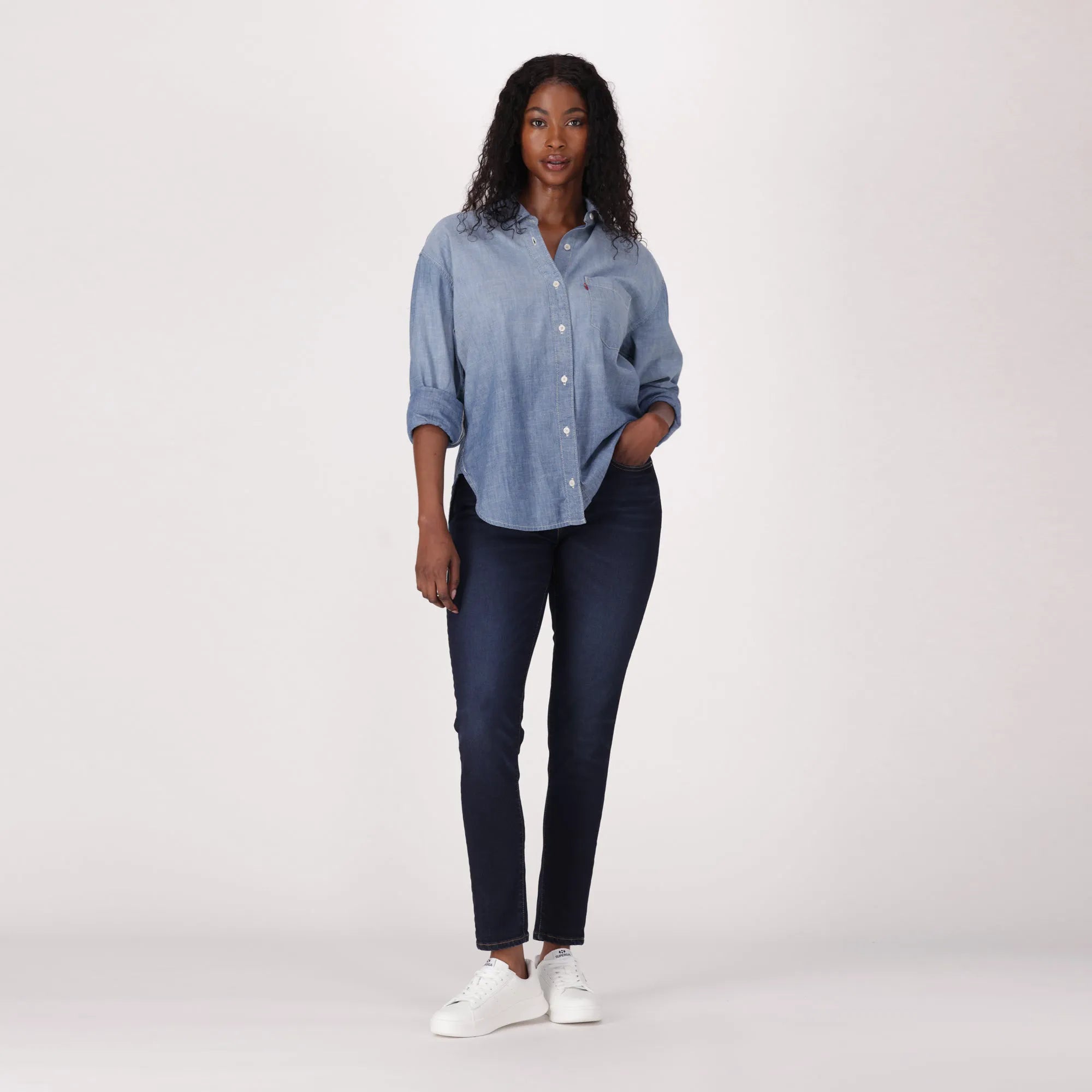 Dark Indigo Worn In