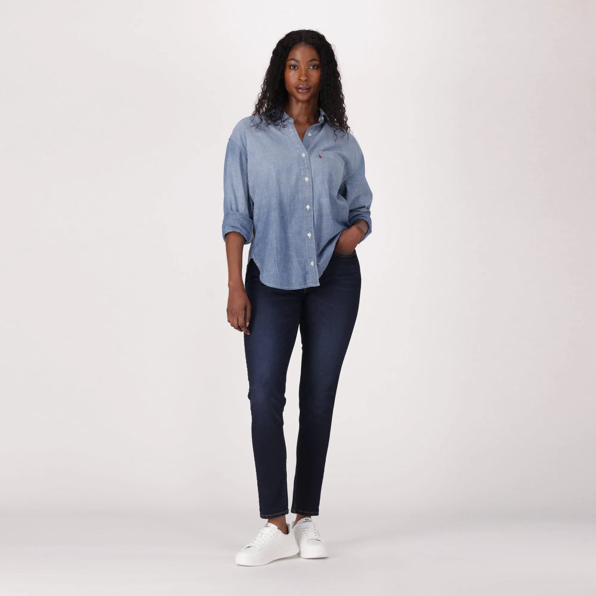 Dark Indigo Worn In