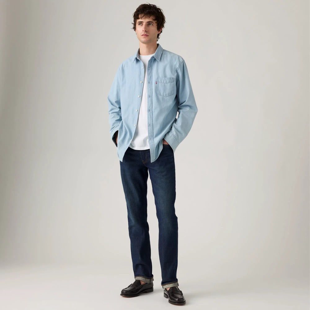 Dark Indigo Worn In