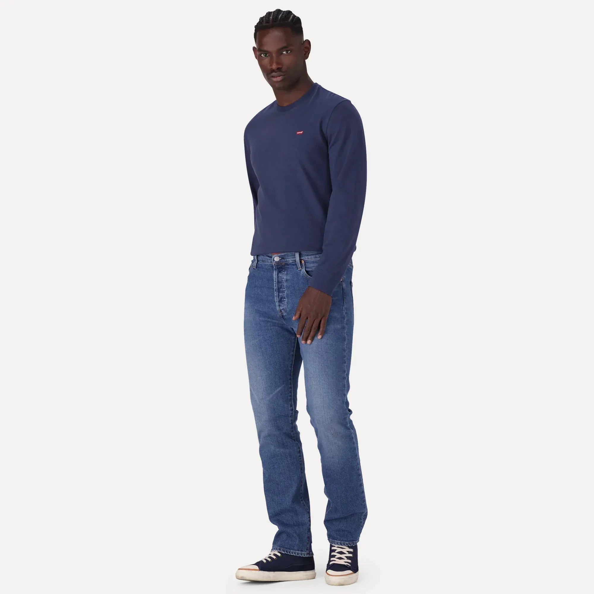 Med Indigo - Flat Finish