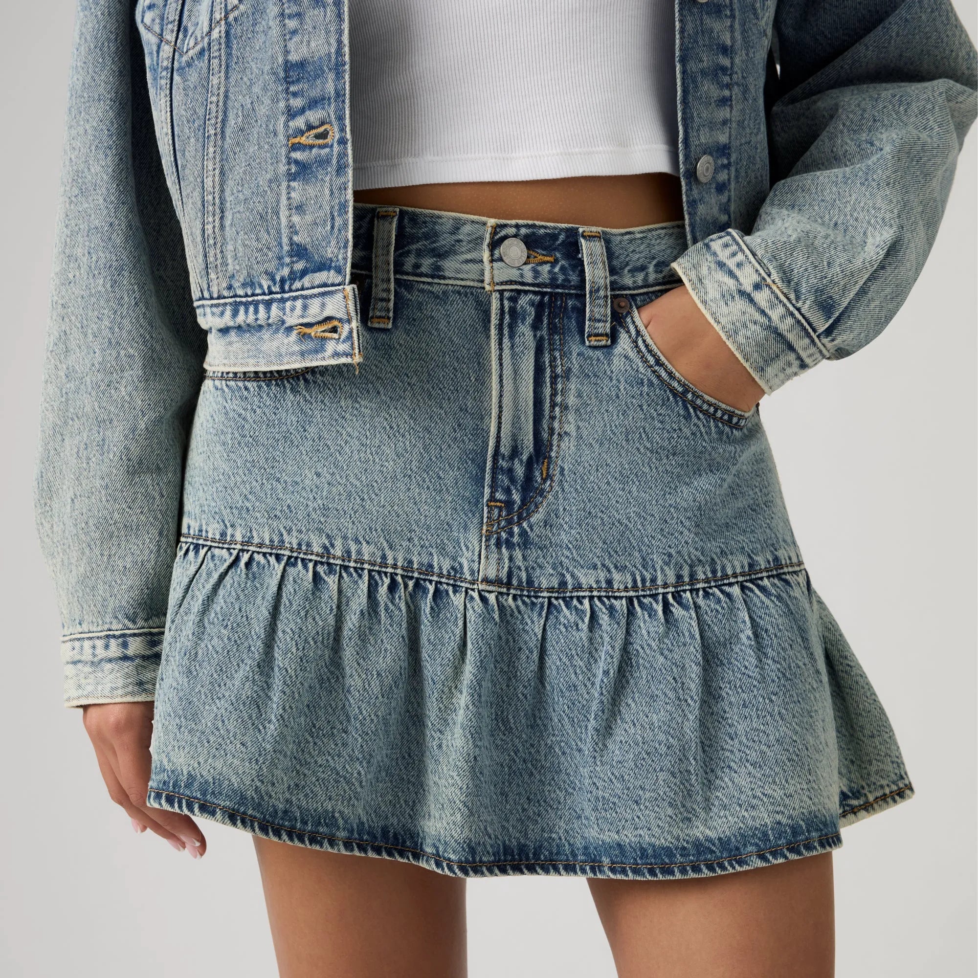 Med Indigo - Worn In