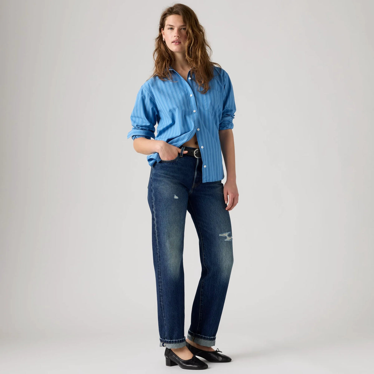 Med Indigo - Worn In