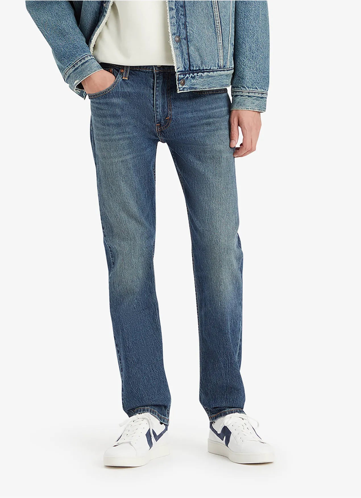 Dark Indigo Worn In