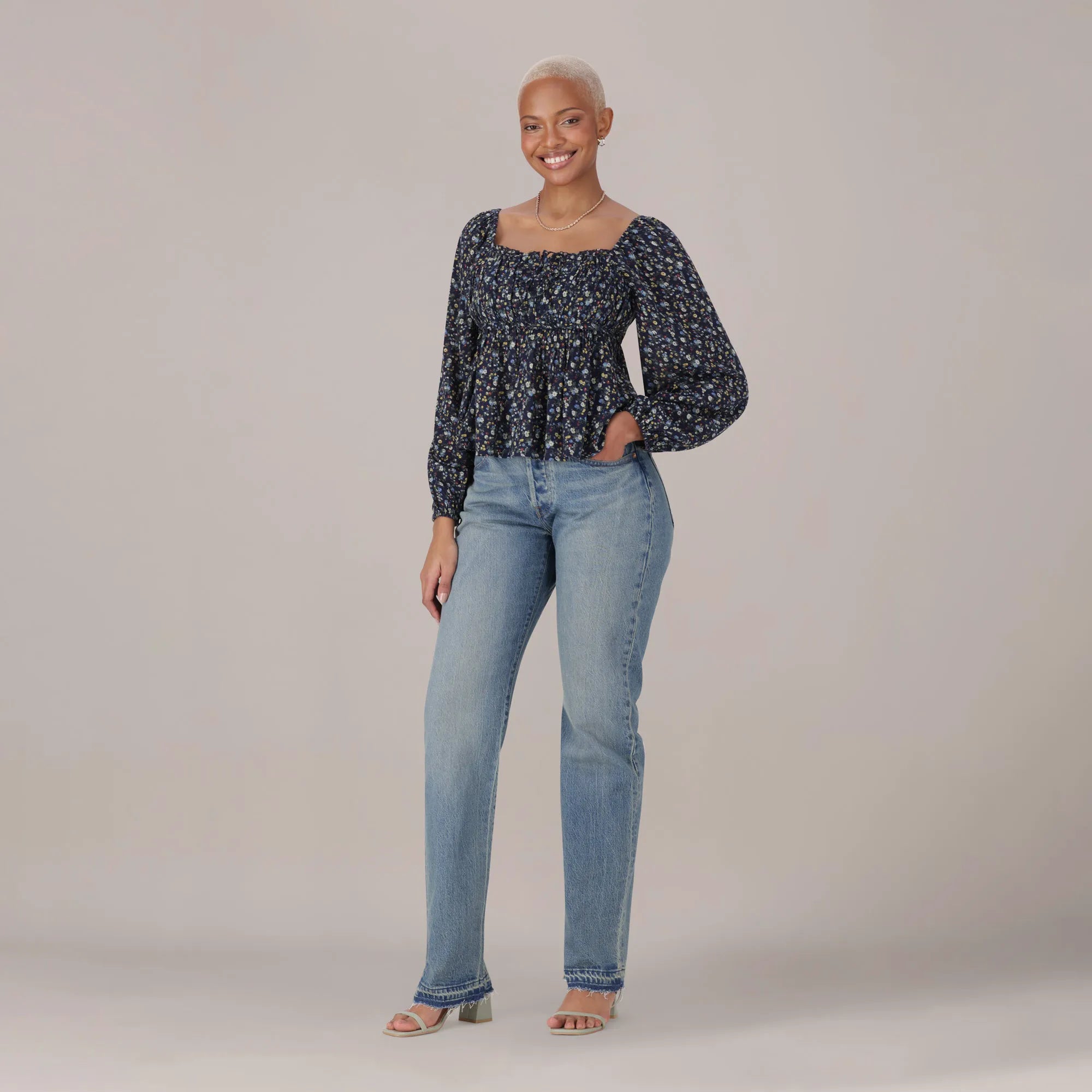 Med Indigo - Worn In