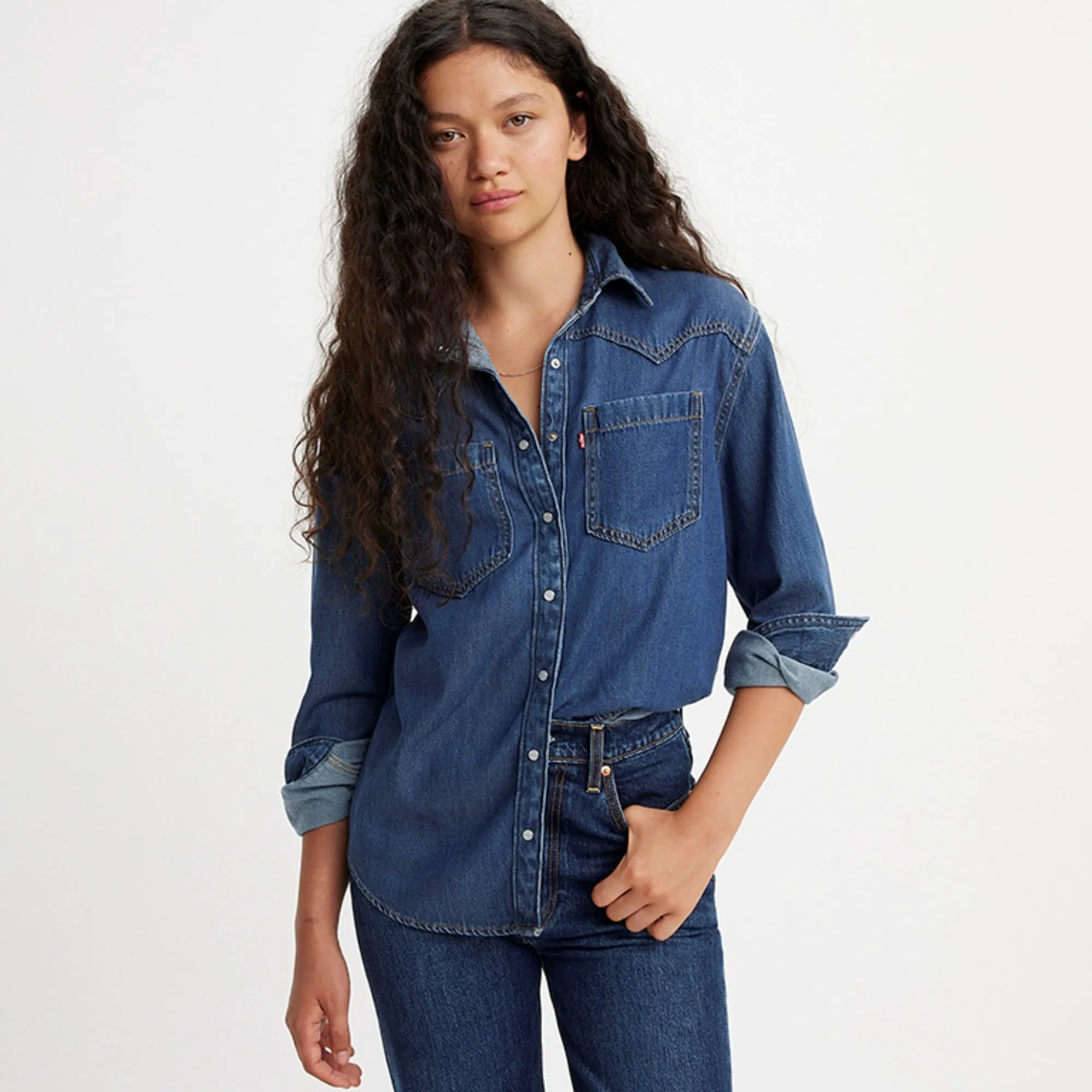 Dark Indigo Worn In