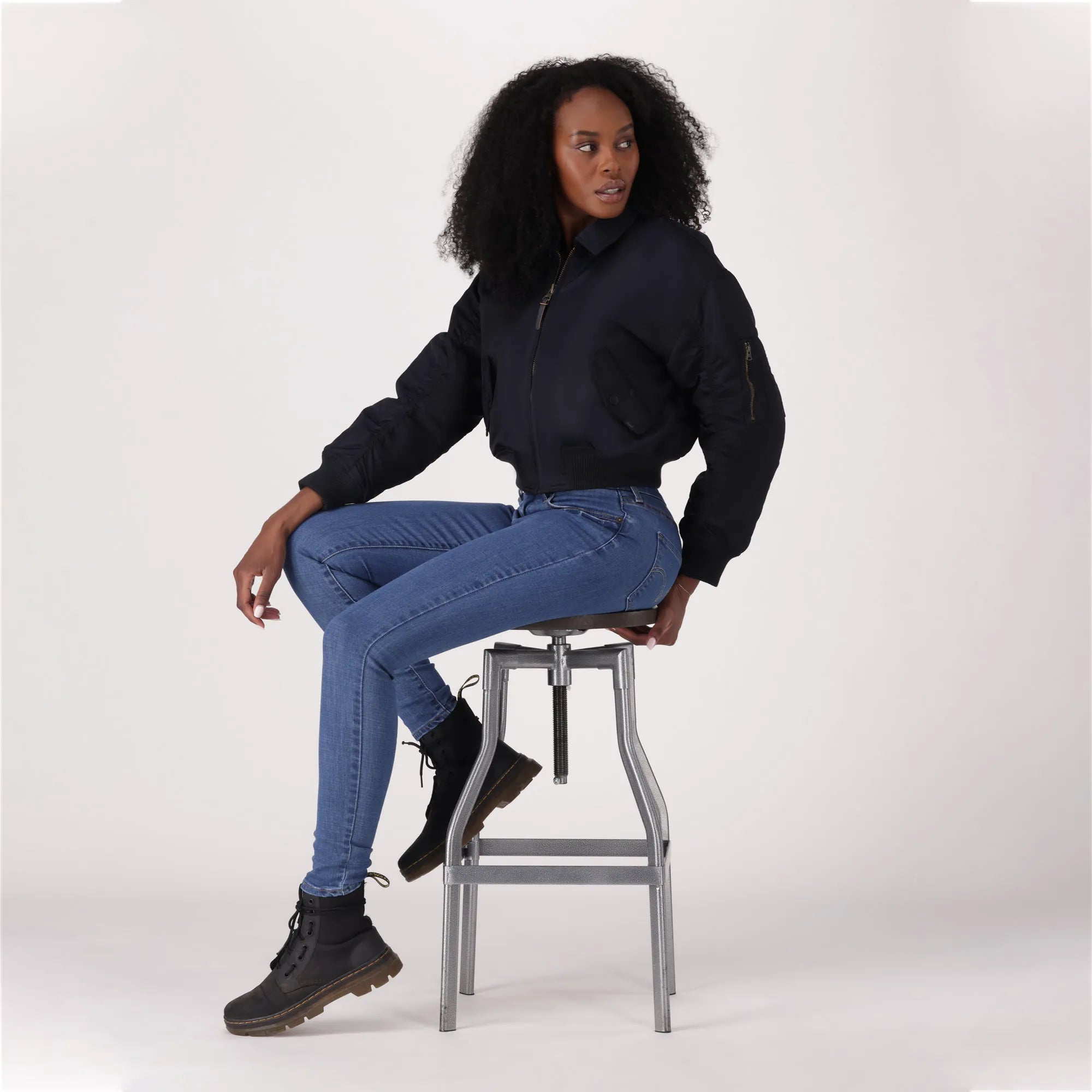 Med Indigo - Flat Finish